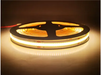 Fâșie cu LED COB flexibil 3000k cald alb 320leds